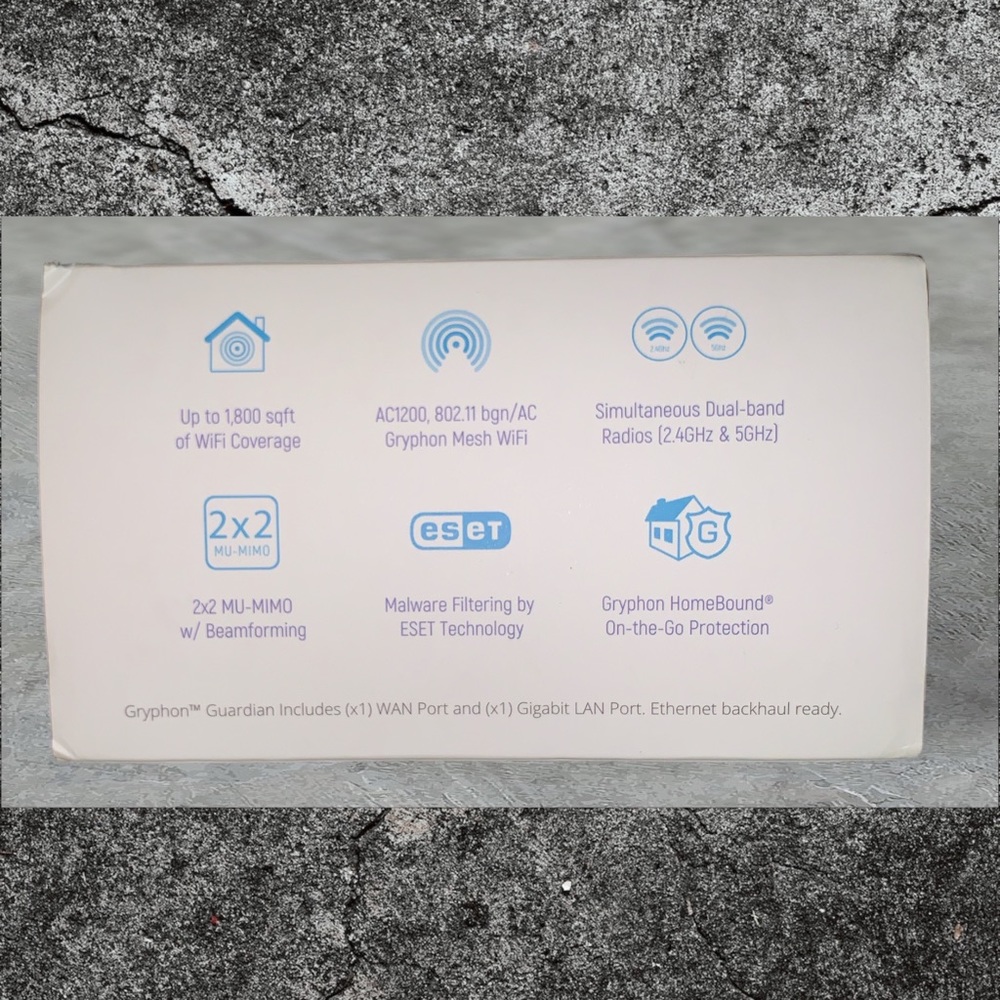 Gryphon/Guardian Mesh WI-FI Security Router & parental control system - Picture 4 of 5